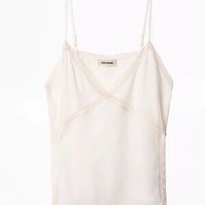 Zadig & Voltaire Cream Camisole Top